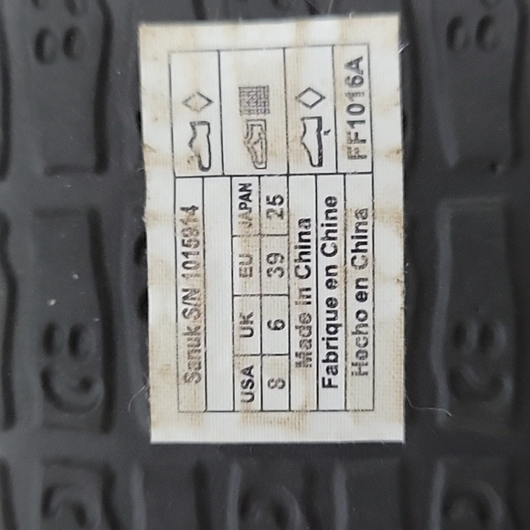 Sanuk flip flops coral size 8 thin strap yoga mat - Picture 3 of 3